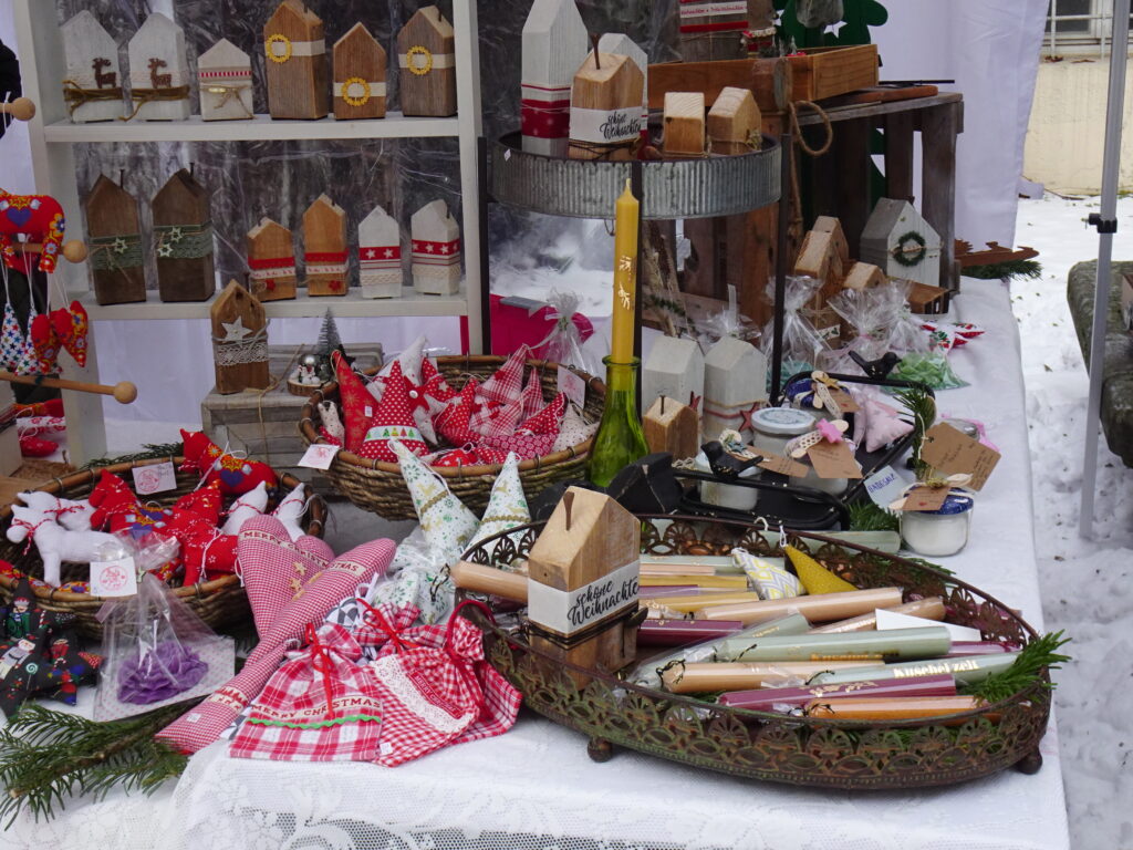 Marktstand im Museumshof