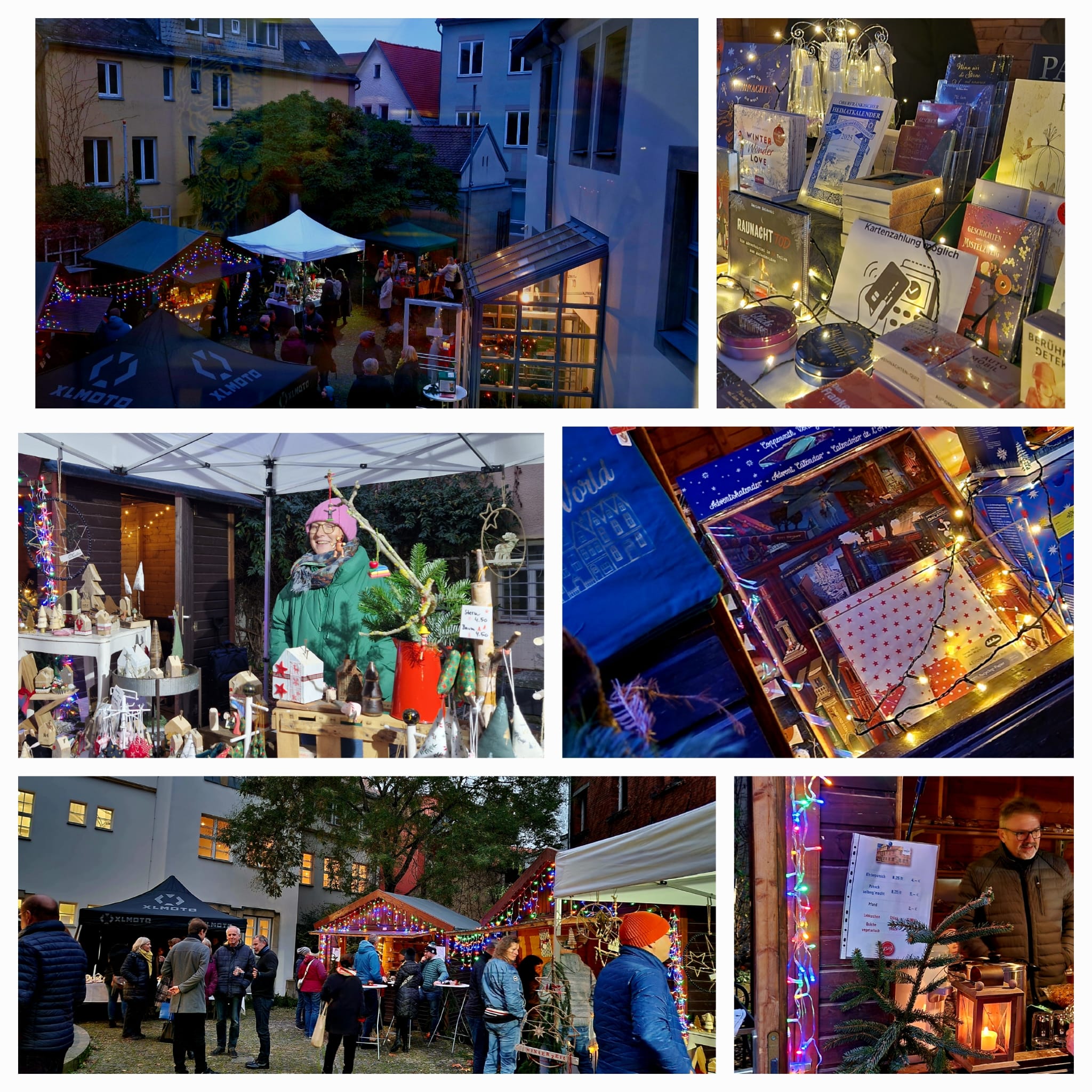 Collage aus Eindrücken vom Herbstmarkt 2024